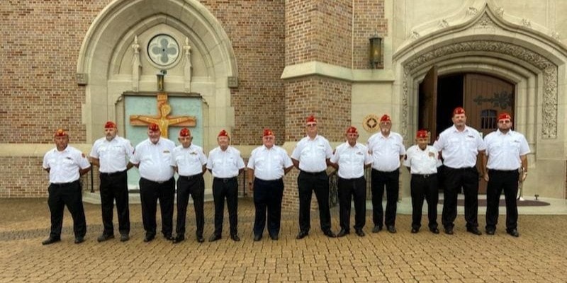 Group Pic at Saints Francis Church